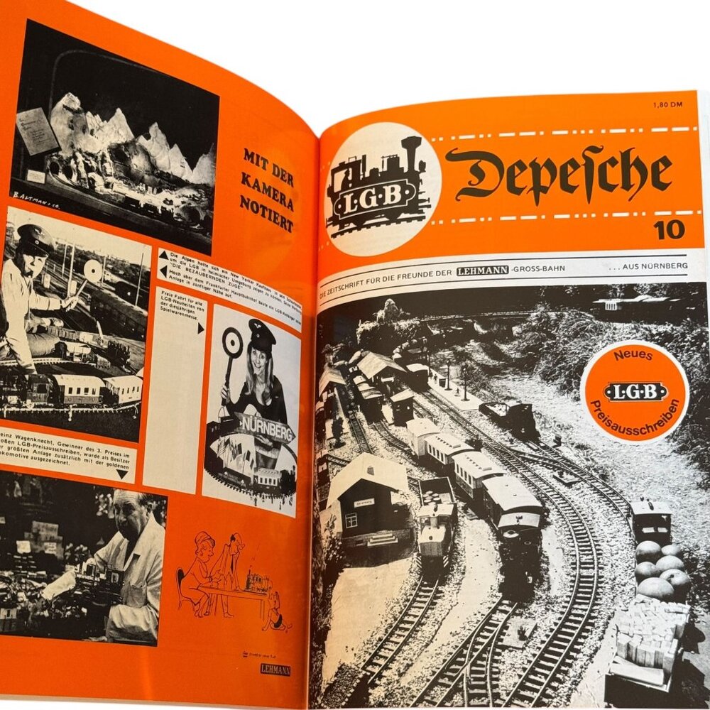 LBG Christmann Lehmann Big Train Collector Catalog Hobbyists 1993 Volumes 6-10 - Picture 10 of 10